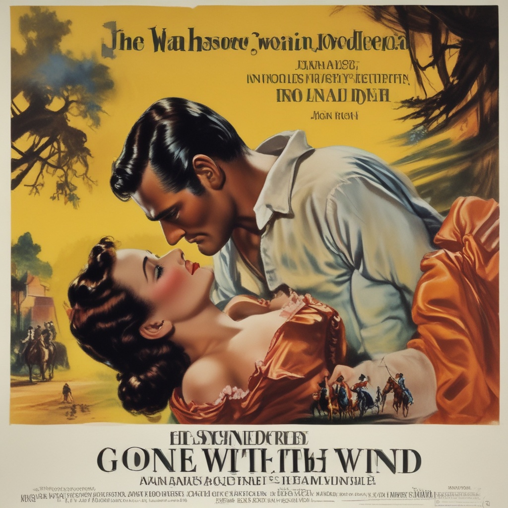 Gone with the Wind movie poster